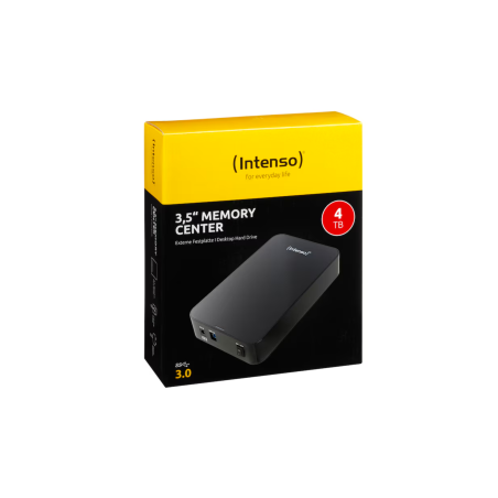 Disque dur Externe Intenso Memory Center - 3.5" - 4 To - USB 3.2 — Accessoire · Smarty Paris 18e